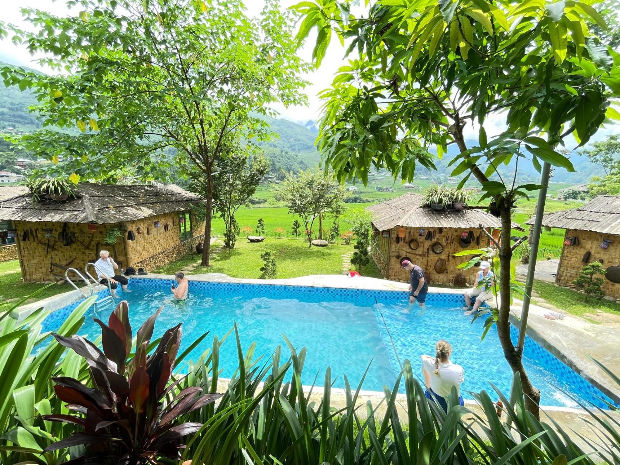 Гостевой дом Sapa Bamboo Eco Экстерьер фото