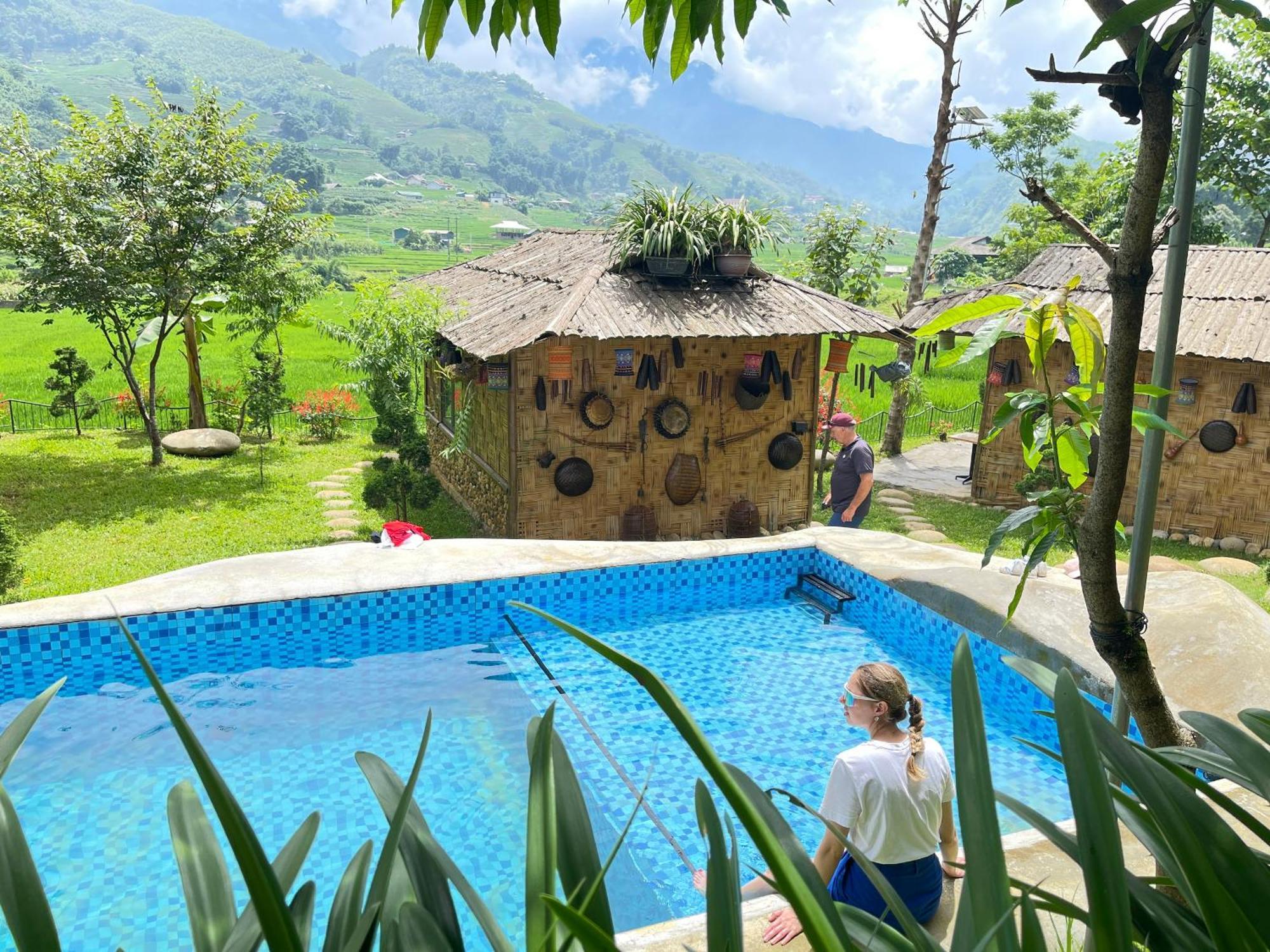Гостевой дом Sapa Bamboo Eco Экстерьер фото