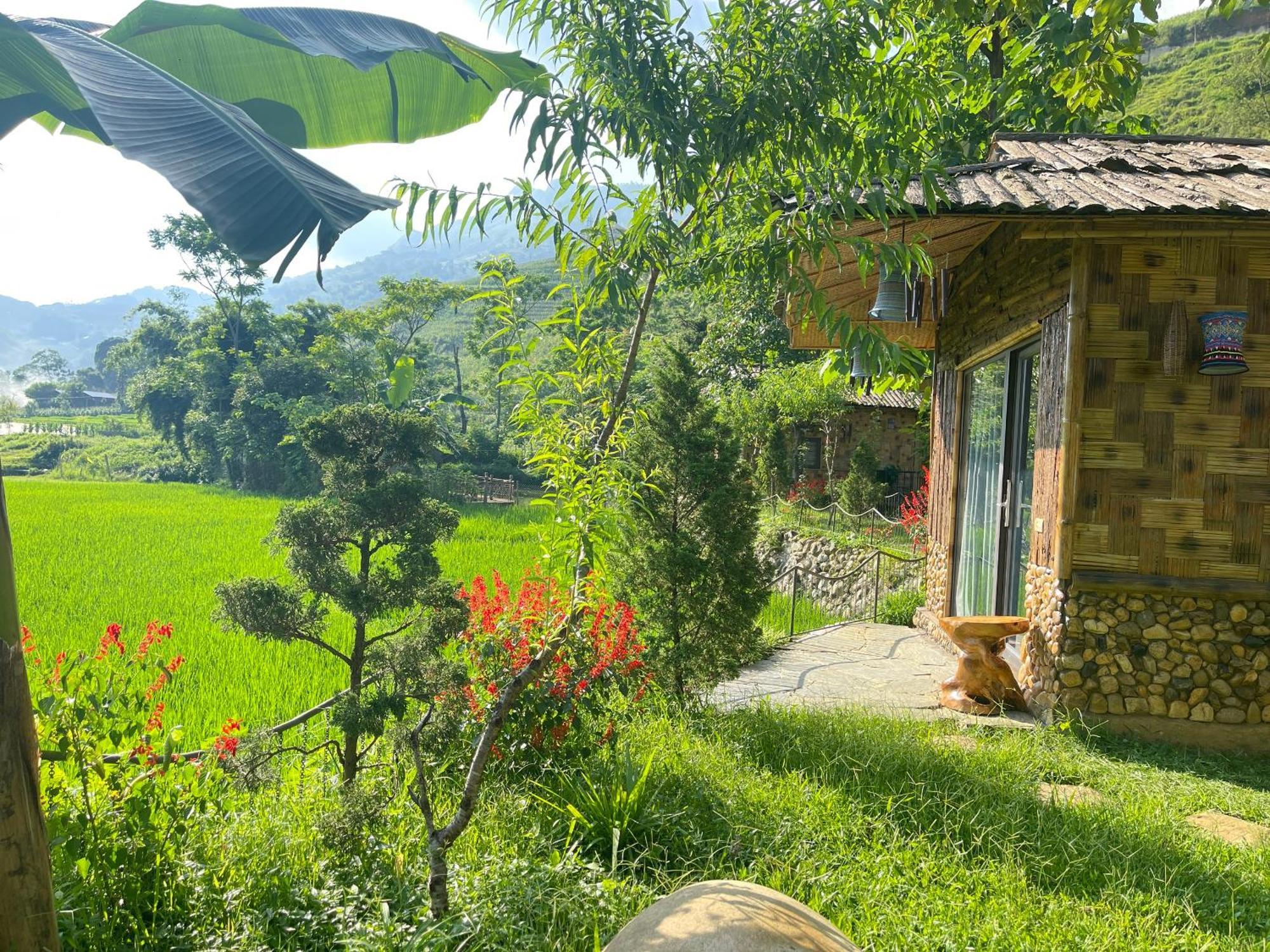 Гостевой дом Sapa Bamboo Eco Экстерьер фото