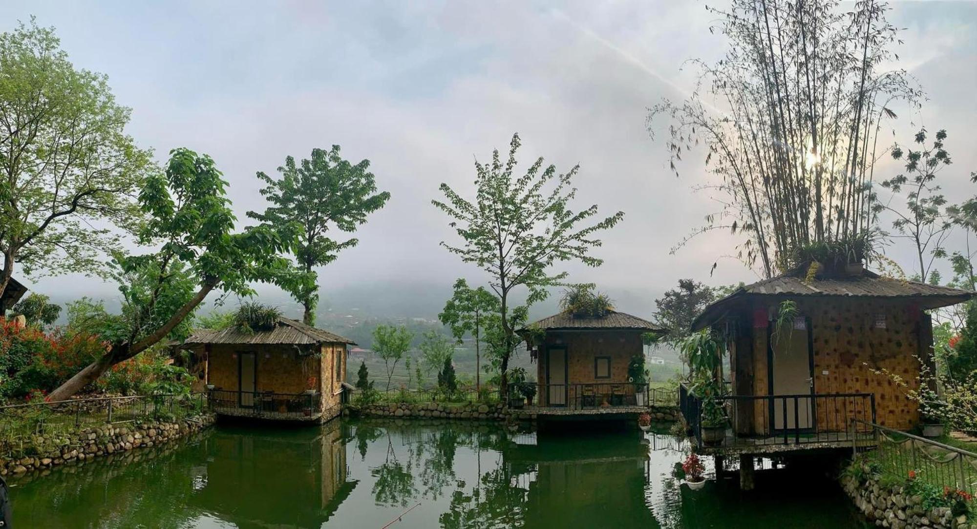Гостевой дом Sapa Bamboo Eco Экстерьер фото