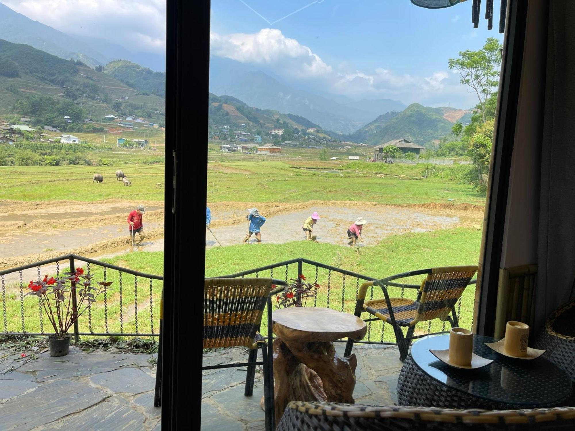 Гостевой дом Sapa Bamboo Eco Экстерьер фото