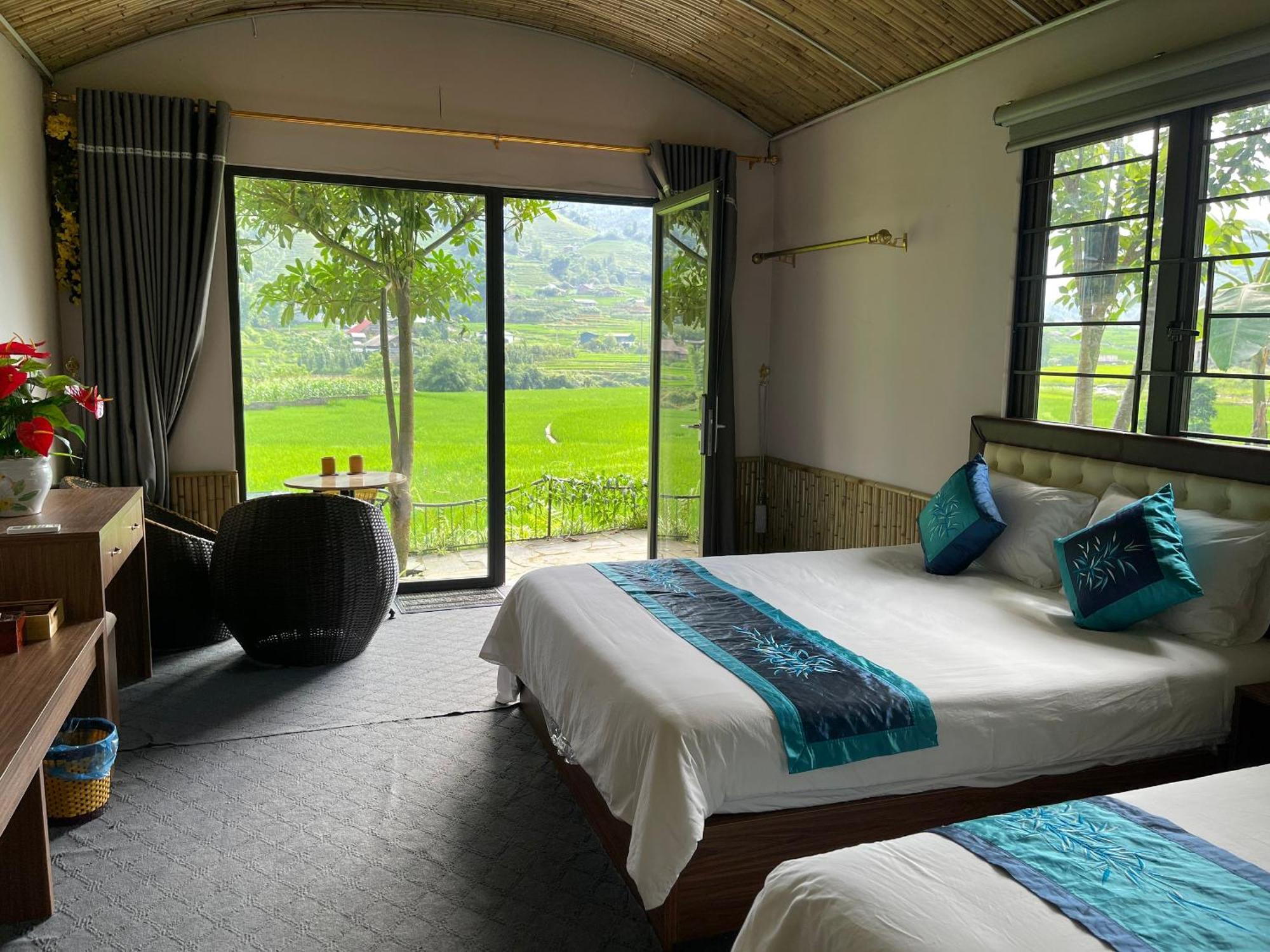 Гостевой дом Sapa Bamboo Eco Экстерьер фото